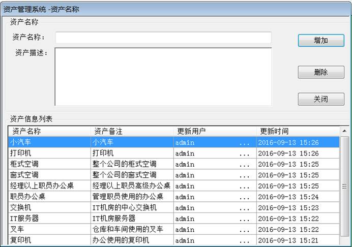 ʲϵͳ(Asset_Management_System)